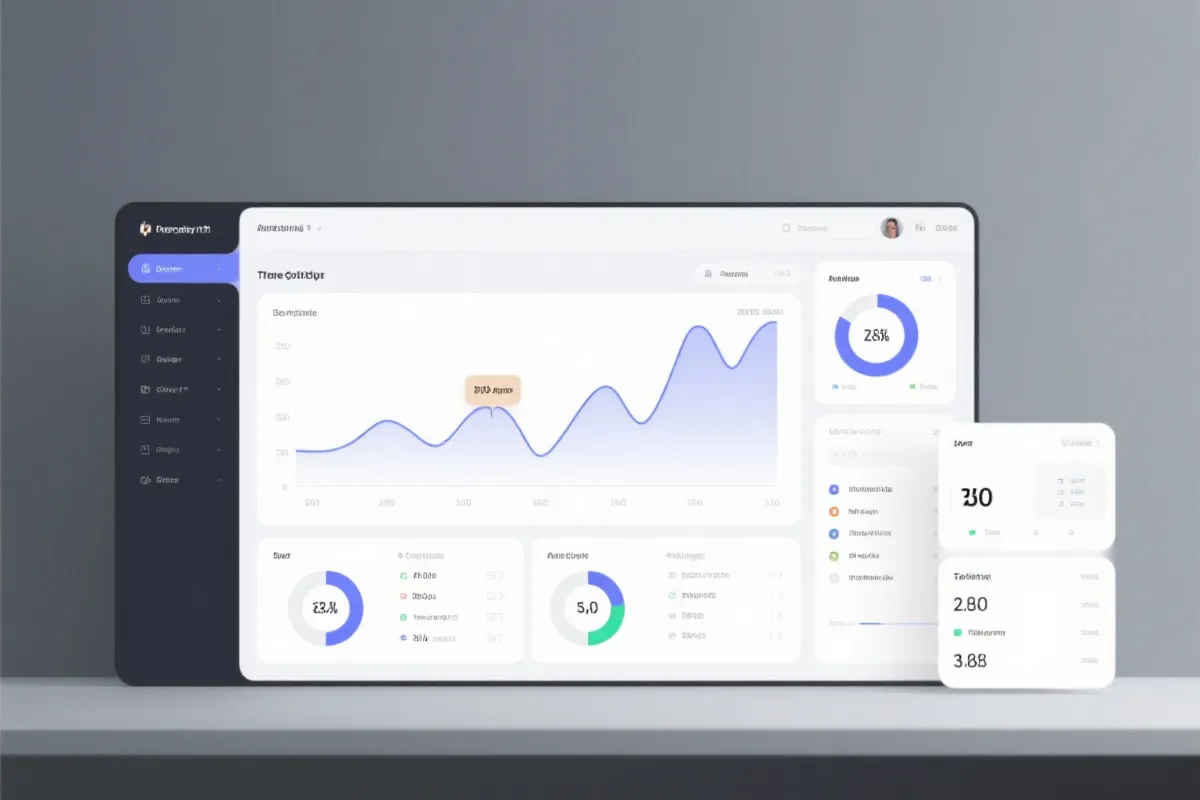 数据面板示意图